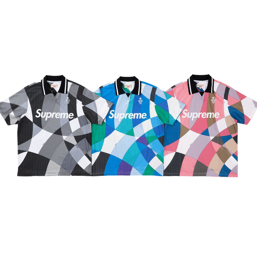 Supreme Supreme Emilio Pucci Soccer Jersey for spring summer 21 season