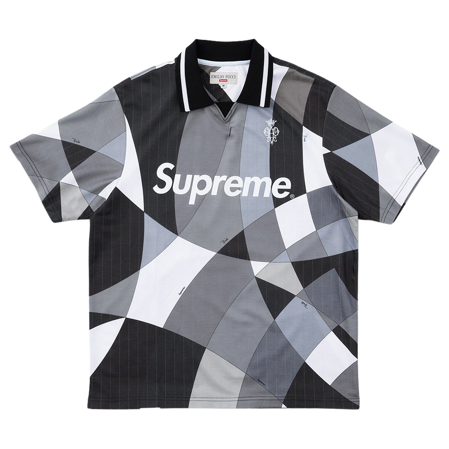 Details on Supreme Emilio Pucci Soccer Jersey  from spring summer
                                                    2021 (Price is $148)