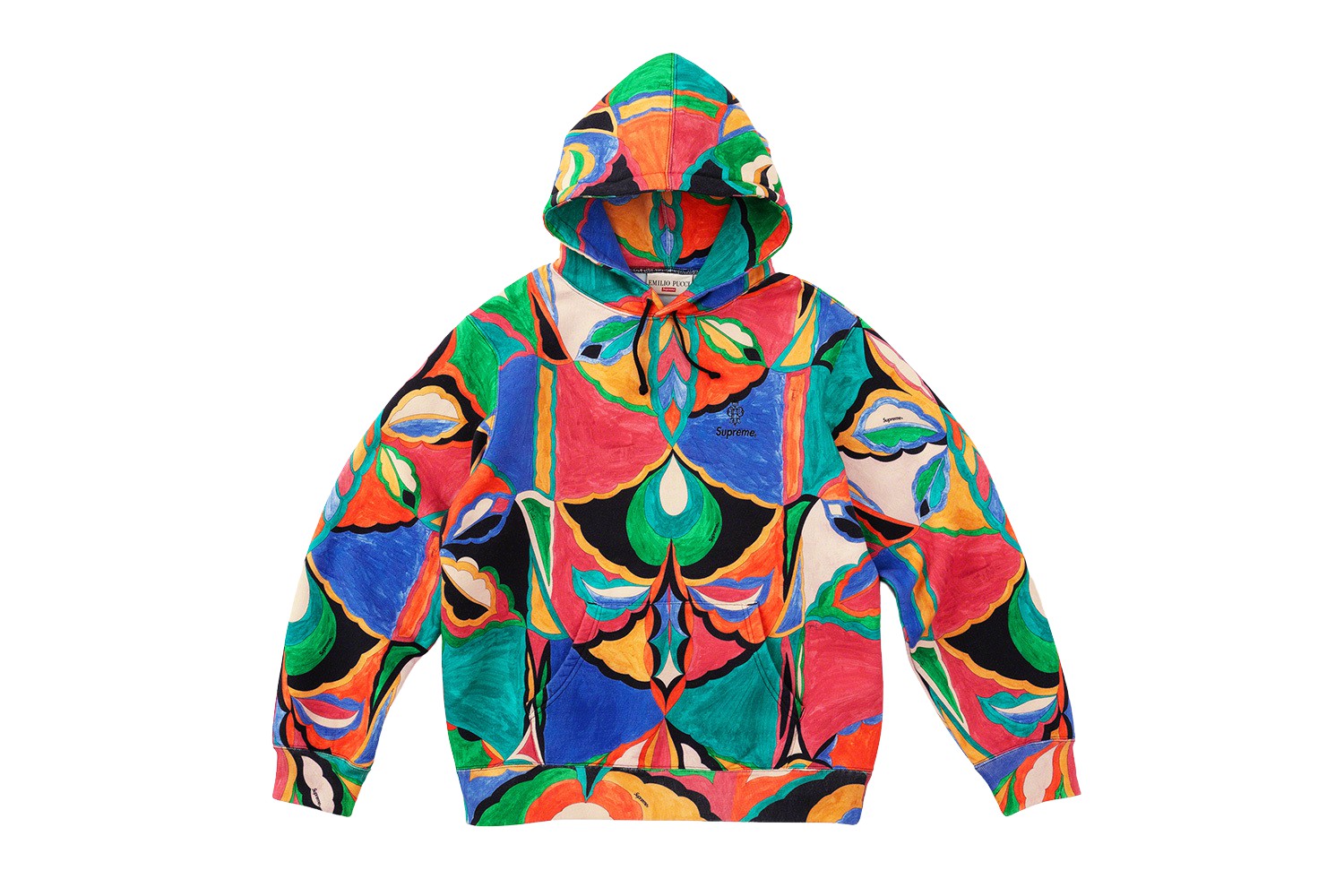 Supreme Emilio Pucci Hooded Sweatshirt Multicolor Men's - SS21 - US