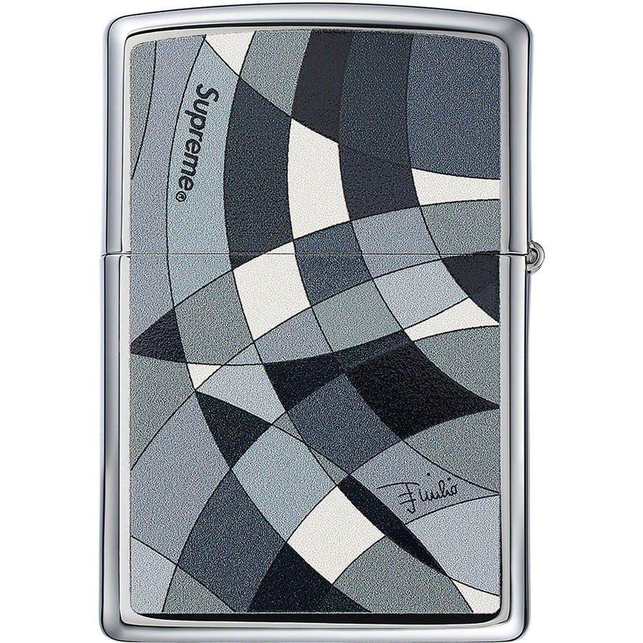 Details on Supreme Emilio Pucci Zippo Black from spring summer
                                                    2021 (Price is $58)