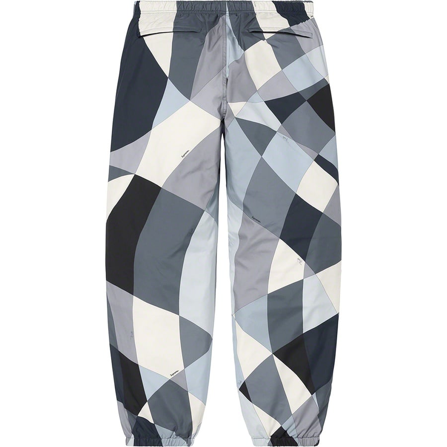 Details on Supreme Emilio Pucci Sport Pant Black from spring summer
                                                    2021 (Price is $218)