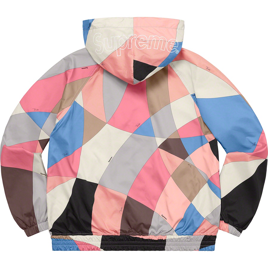 Details on Supreme Emilio Pucci Sport Jacket Dusty Pink from spring summer
                                                    2021 (Price is $278)