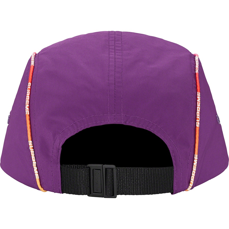 Details on Gradient Piping Camp Cap Purple from spring summer
                                                    2021 (Price is $48)