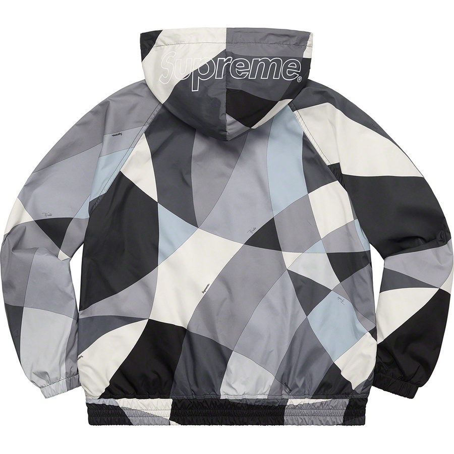 Details on Supreme Emilio Pucci Sport Jacket Black from spring summer
                                                    2021 (Price is $278)