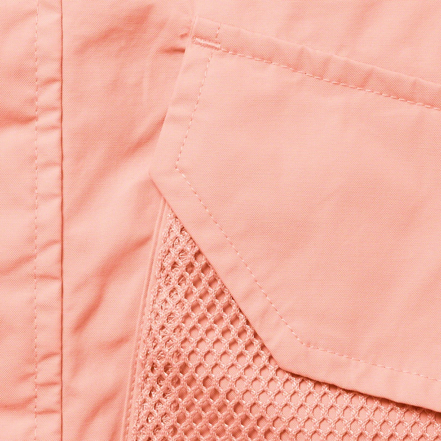Supreme Mesh Pocket Cargo Jacket (SS21) - Dusty Pink - $238