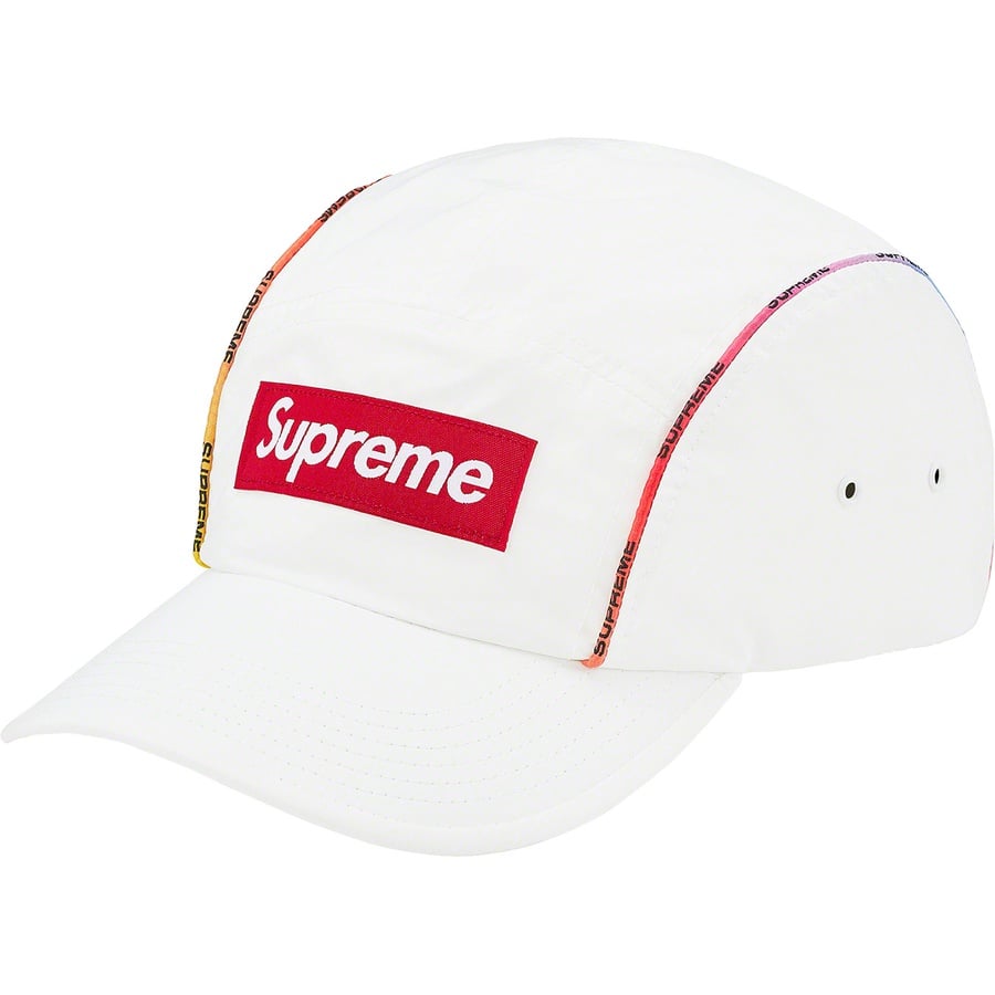 Details on Gradient Piping Camp Cap White from spring summer
                                                    2021 (Price is $48)