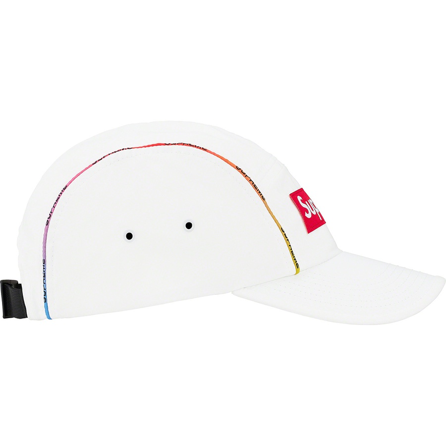 Details on Gradient Piping Camp Cap White from spring summer 2021 (Price is $48)