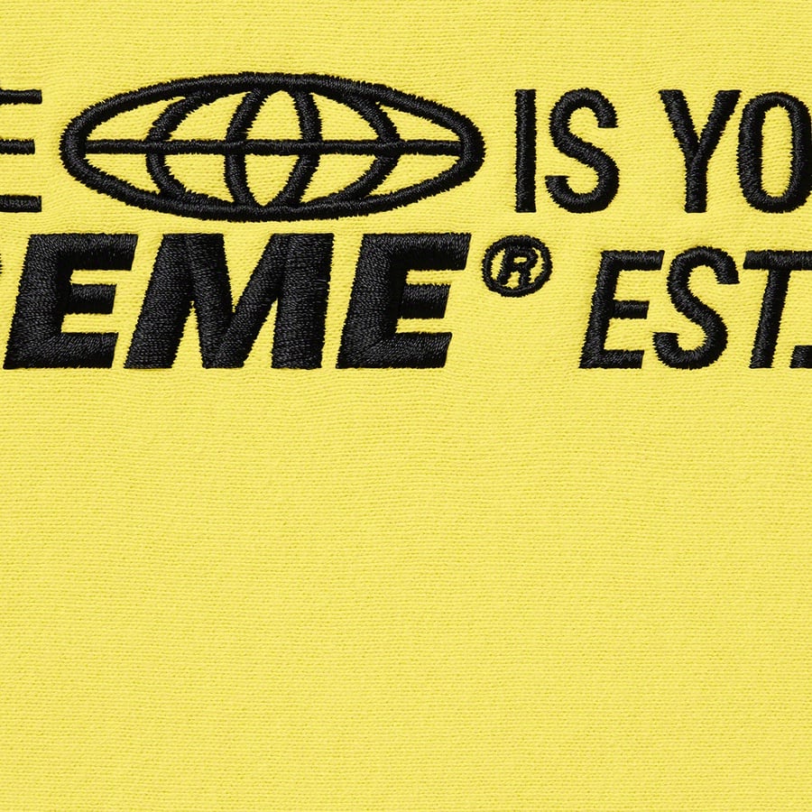 Details on World Is Yours Hooded Sweatshirt Light Lemon from spring summer
                                                    2021 (Price is $158)
