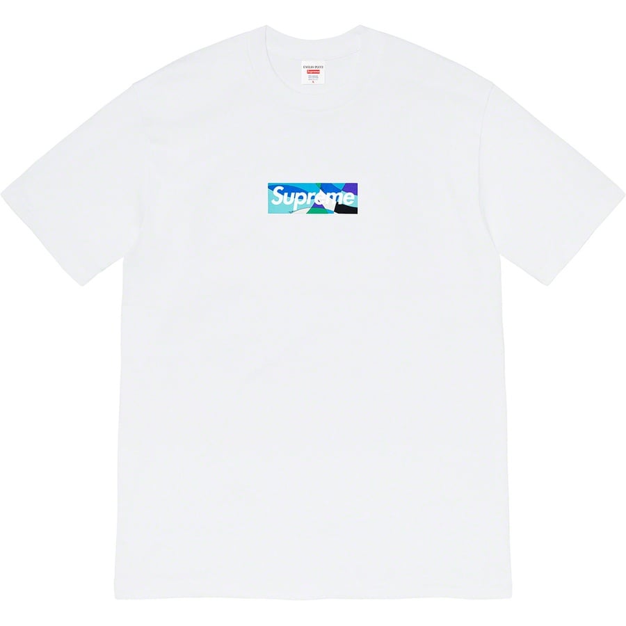 Supreme Emilio Pucci Box Logo Tee Black/Black