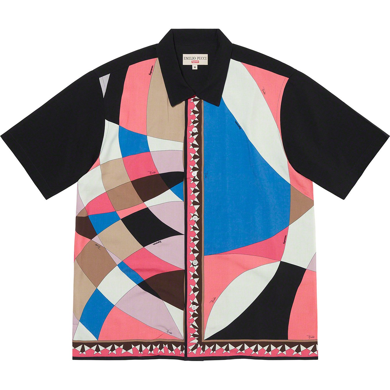 Supreme × Emilio Pucci shirts 2021SS