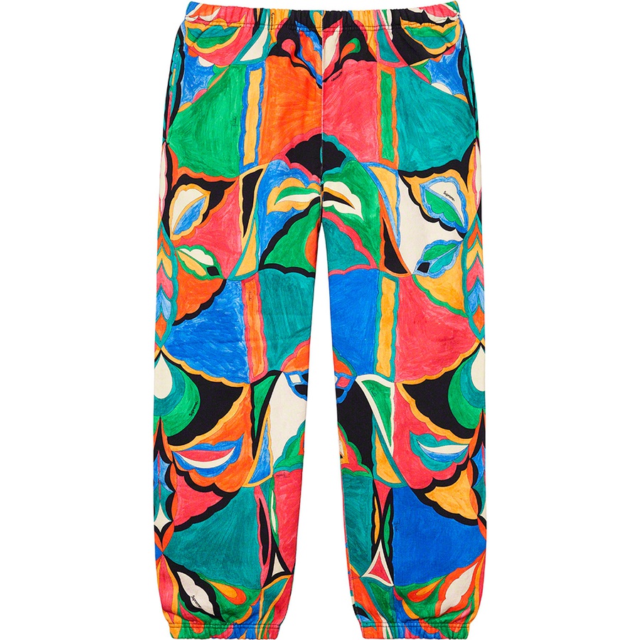 Details on Supreme Emilio Pucci Sweatpant Multicolor from spring summer
                                                    2021 (Price is $178)