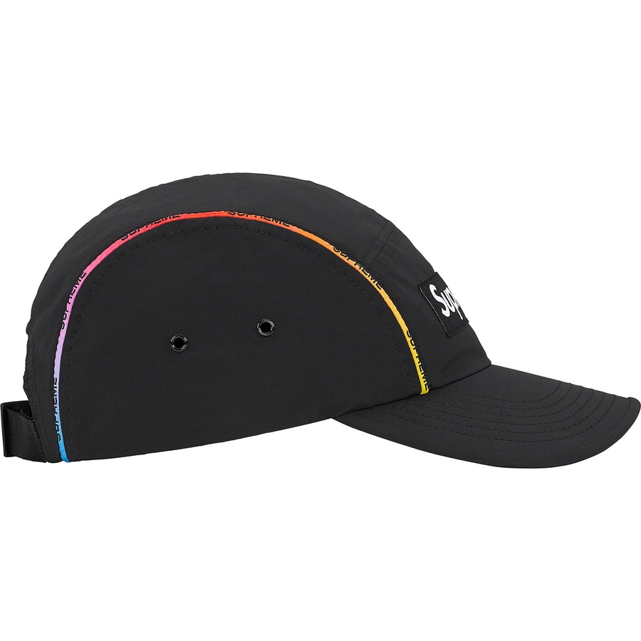 Supreme Gradient Piping Camp Cap (SS21) - Black - $48