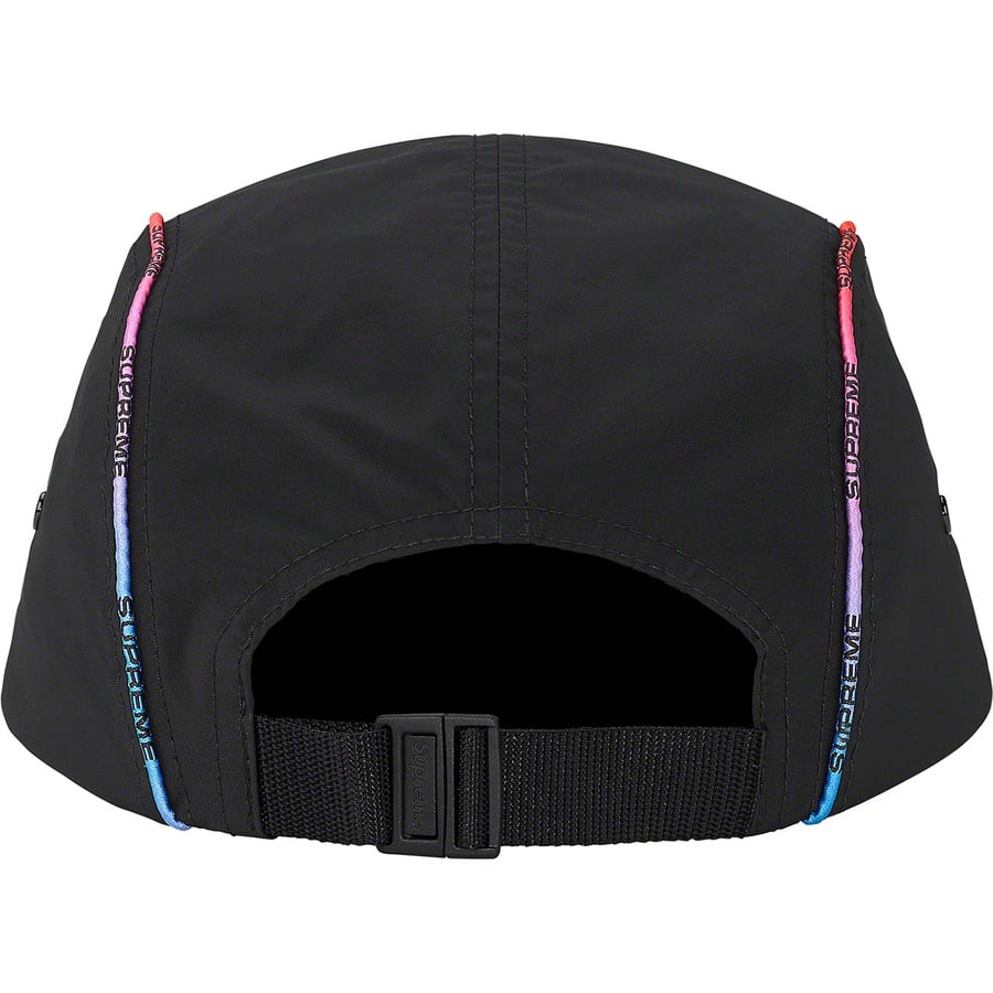 Details on Gradient Piping Camp Cap Black from spring summer 2021 (Price is $48)