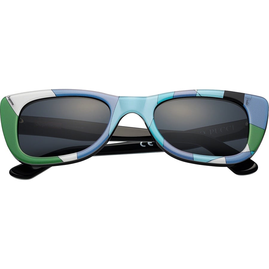 Details on Supreme Emilio Pucci Cat Sunglasses Blue from spring summer
                                                    2021 (Price is $398)