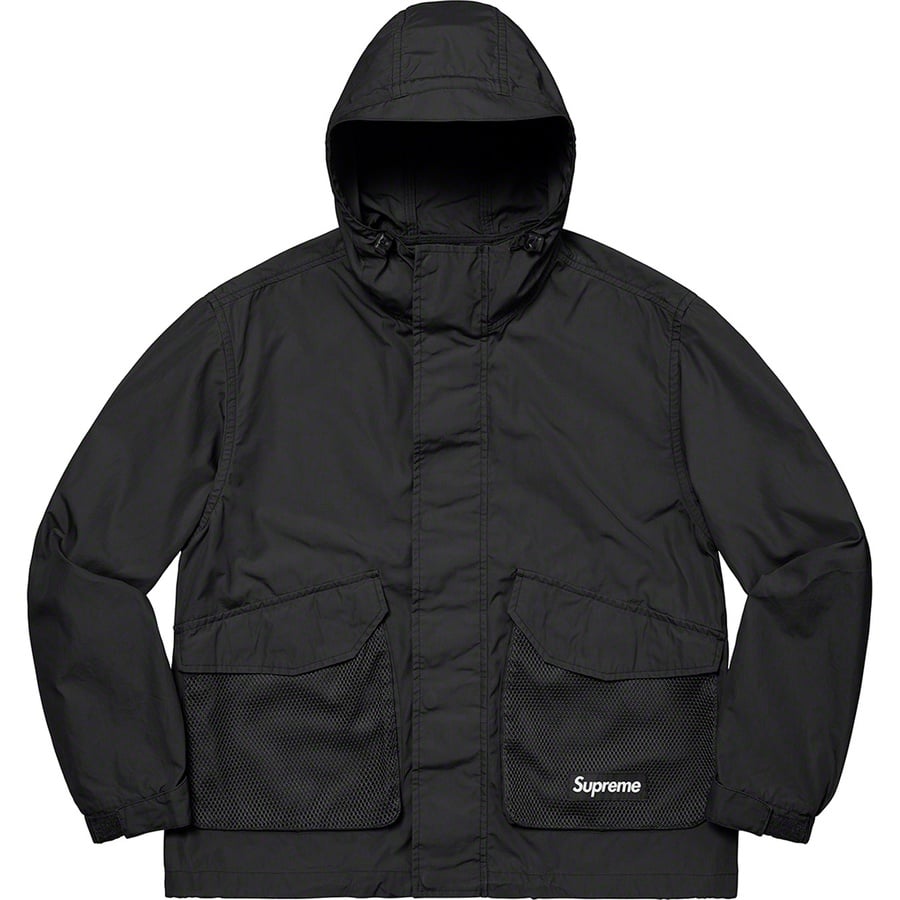 Details on Mesh Pocket Cargo Jacket Black from spring summer
                                                    2021 (Price is $238)