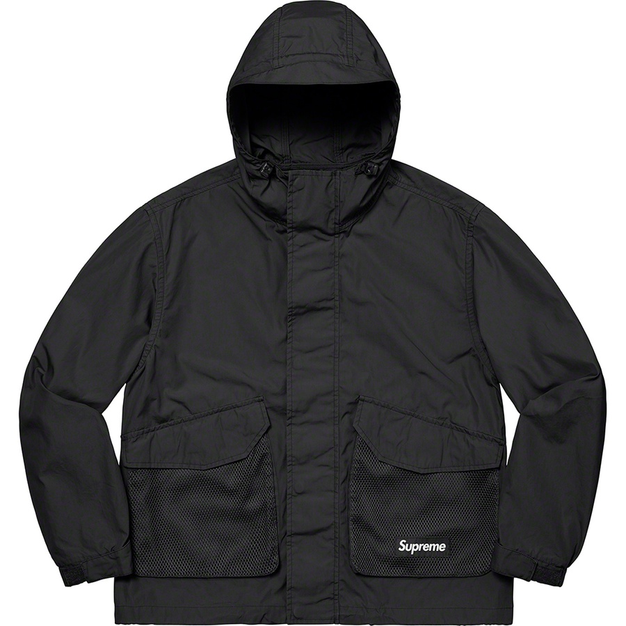 Details on Mesh Pocket Cargo Jacket Black from spring summer
                                                    2021 (Price is $238)