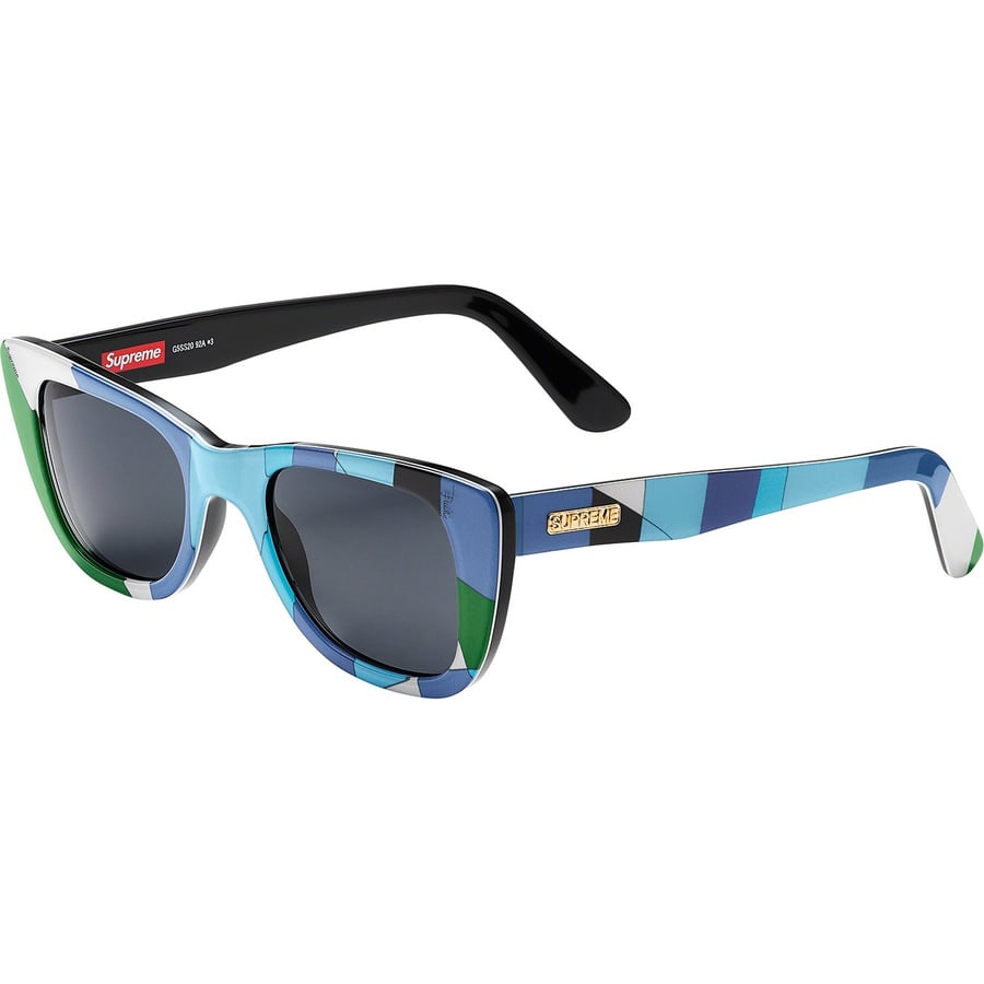 Details on Supreme Emilio Pucci Cat Sunglasses Blue from spring summer
                                                    2021 (Price is $398)