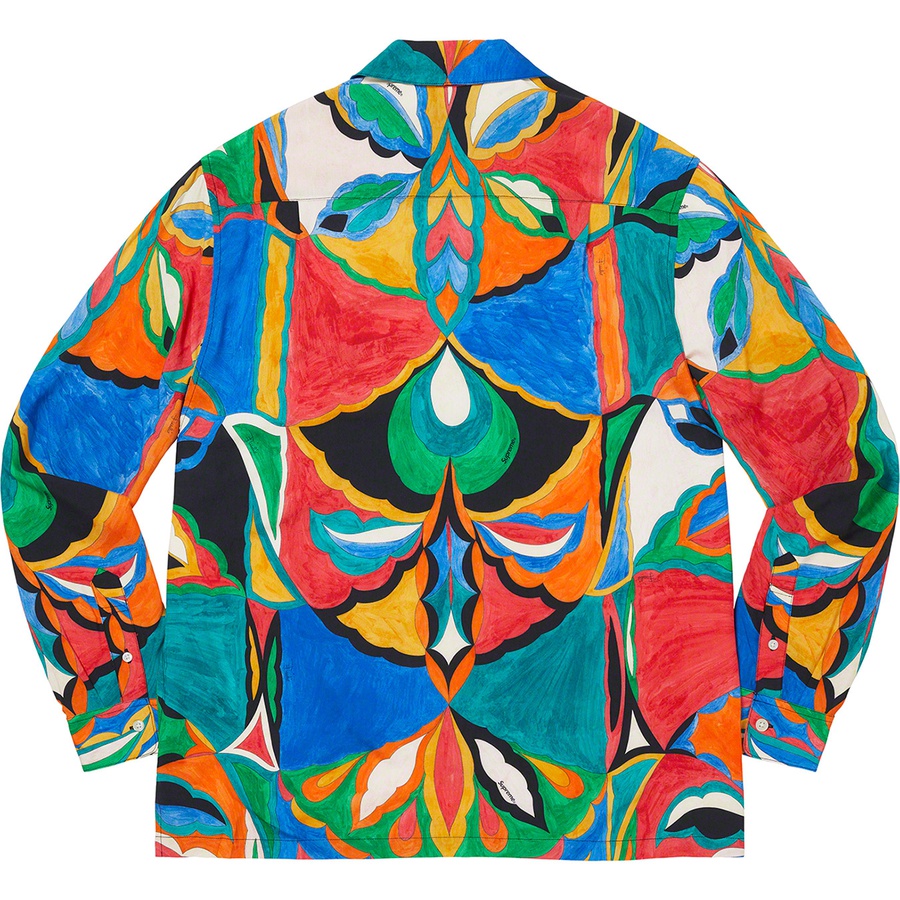 Details on Supreme Emilio Pucci L S Shirt Multicolor from spring summer
                                                    2021 (Price is $198)