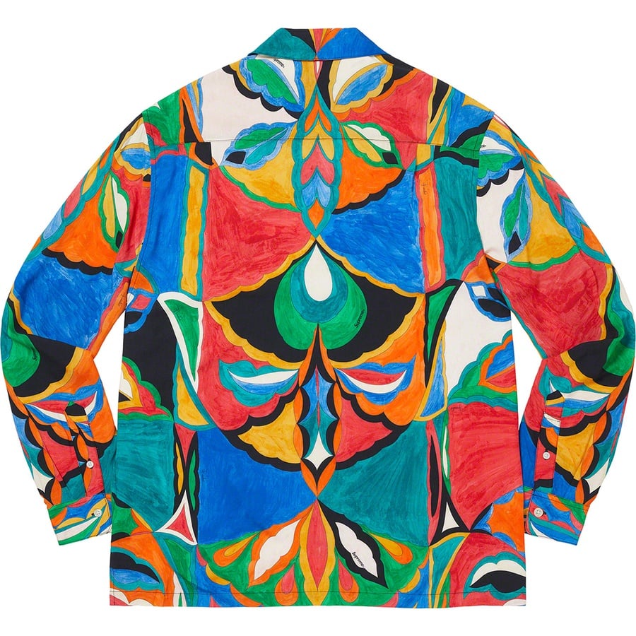 Supreme Supreme Emilio Pucci L S Shirt (SS21) - Multicolor - $198
