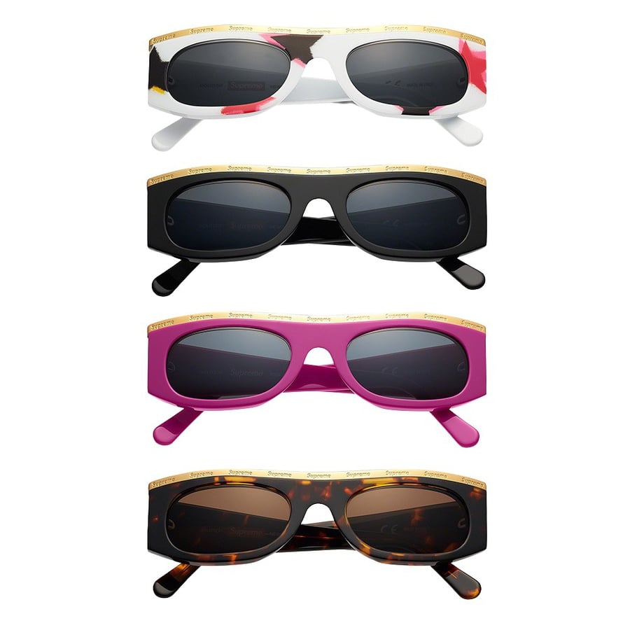 Supreme Goldtop Sunglasses releasing on Week 17 for spring summer 2021