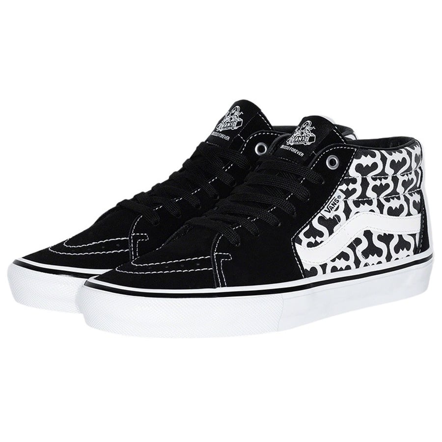 Supreme Supreme Vans Monogram S Logo Skate Grosso Mid released during spring summer 21 season