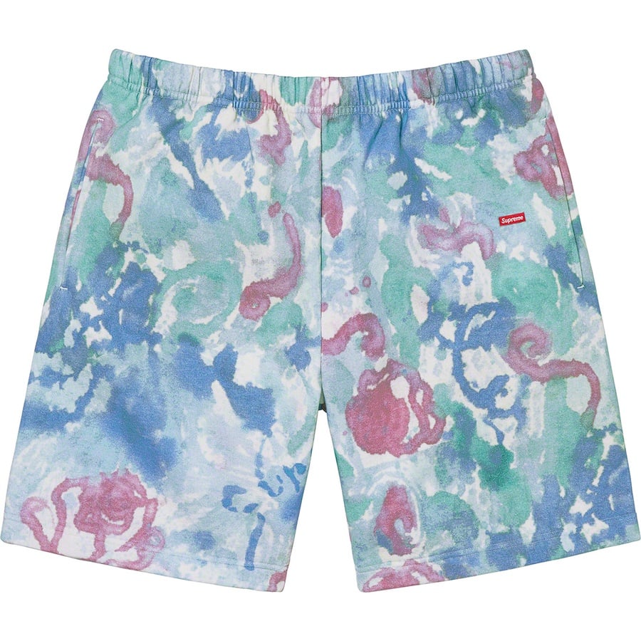 Details on Small Box Sweatshort Watercolor Floral from spring summer
                                                    2021 (Price is $118)