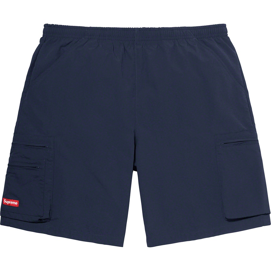 Details on Cargo Water Short Navy from spring summer
                                                    2021 (Price is $110)