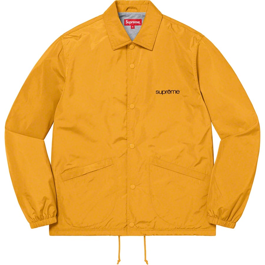 Details on Five Boroughs Coaches Jacket Mustard from spring summer
                                                    2021 (Price is $138)