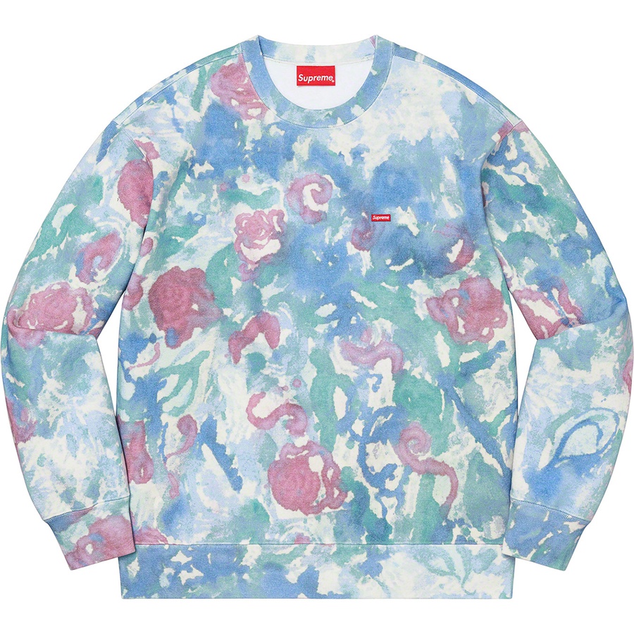 Details on Small Box Crewneck Watercolor Floral from spring summer
                                                    2021 (Price is $138)