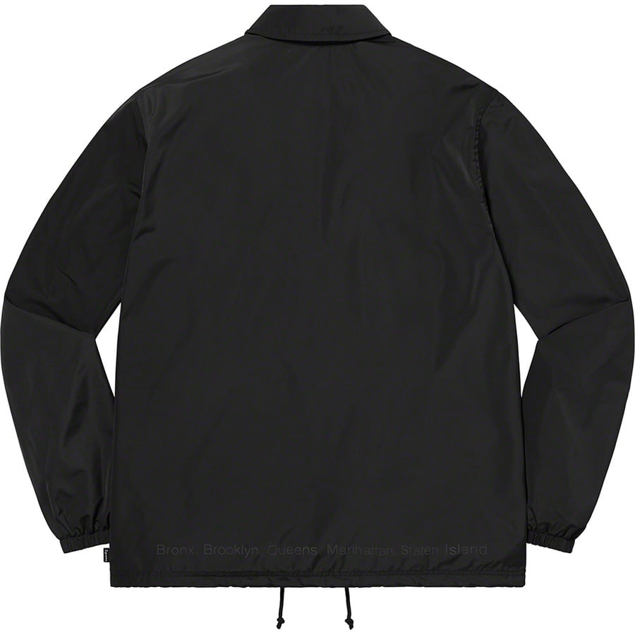 Details on Five Boroughs Coaches Jacket Black from spring summer
                                                    2021 (Price is $138)