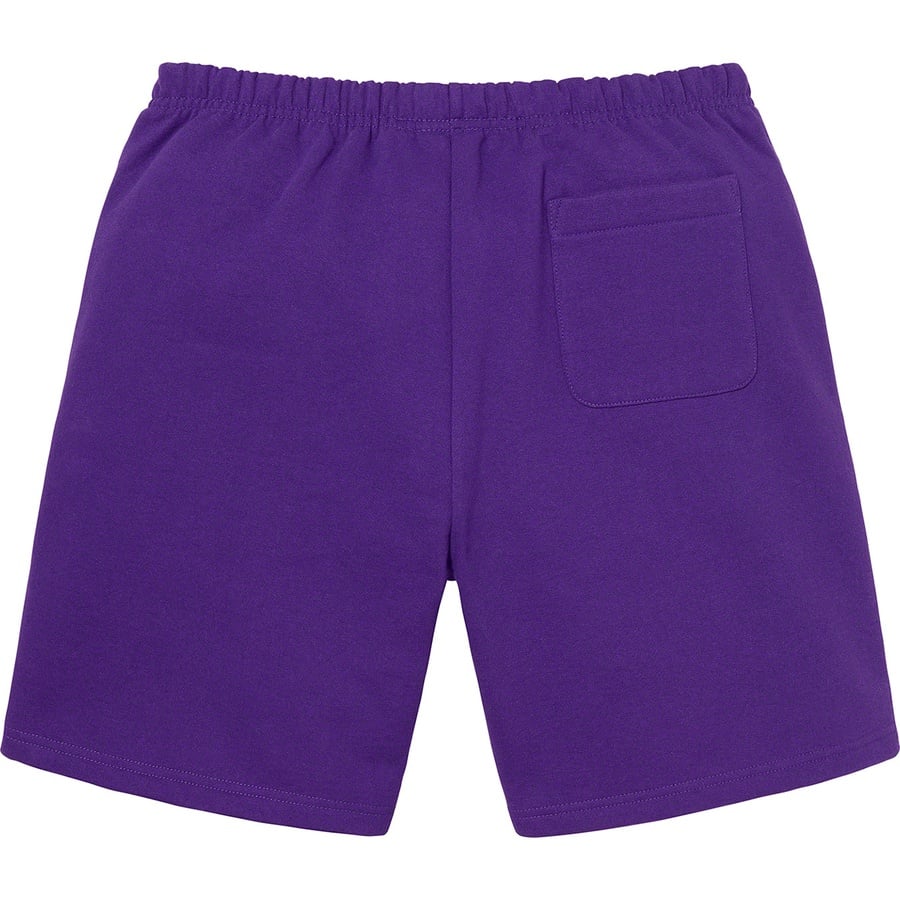 Details on Small Box Sweatshort Purple from spring summer
                                                    2021 (Price is $118)