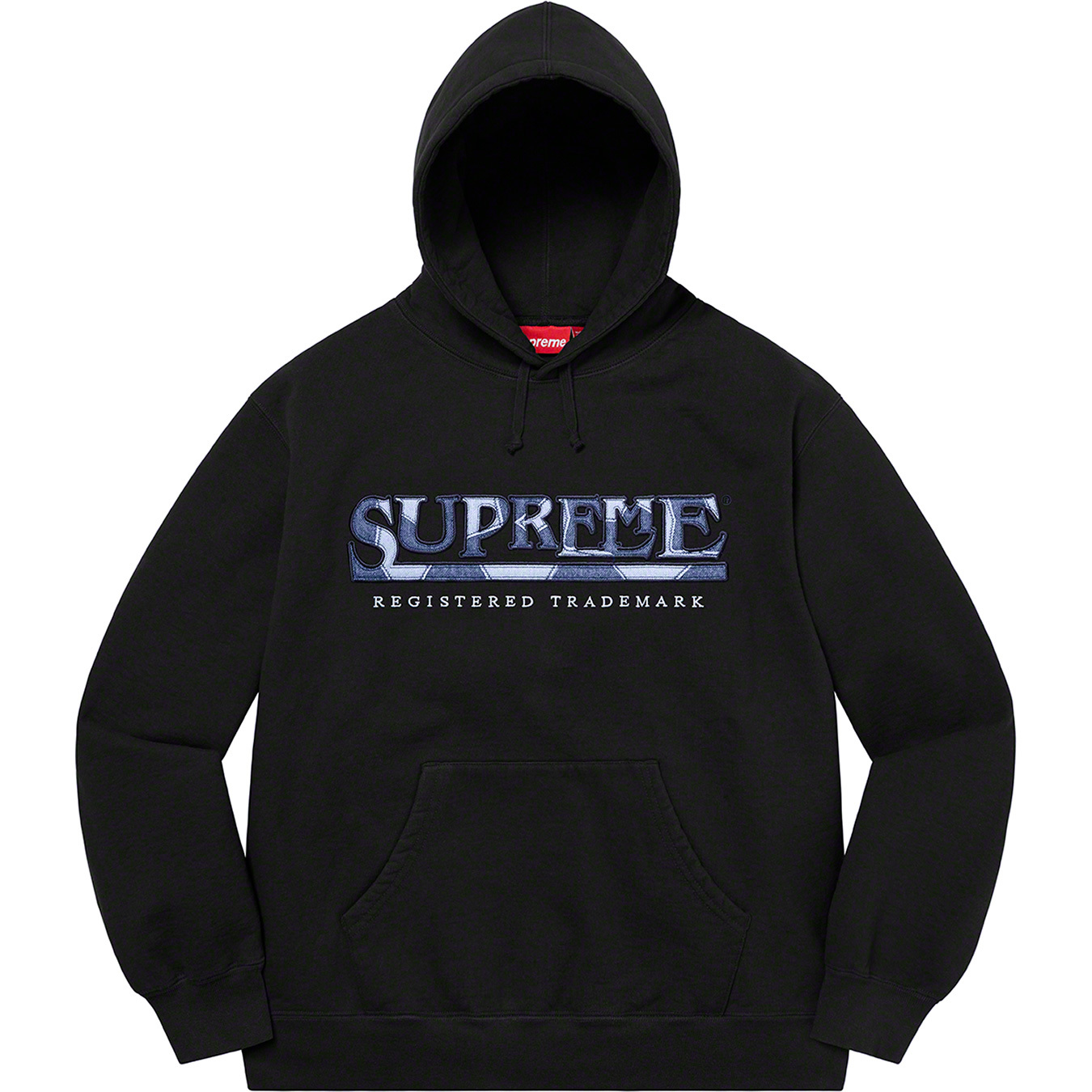 Supreme hoodie red logo - Gem