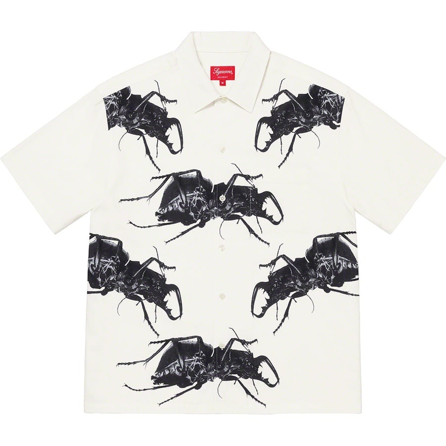 Details on Beetle S S Shirt White from spring summer
                                                    2021 (Price is $148)