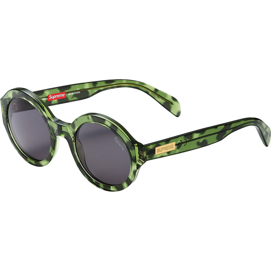 Details on Downtown Sunglasses Green Tortoise from spring summer
                                                    2021 (Price is $178)