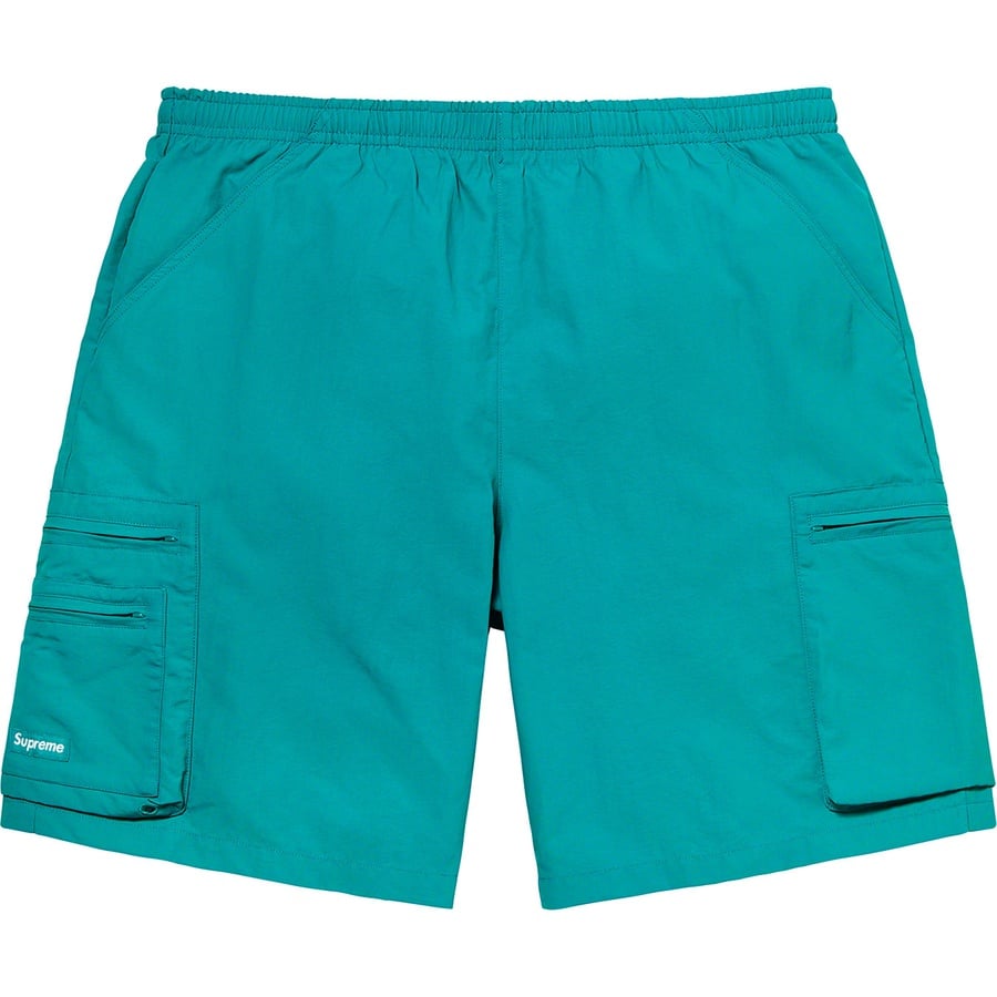 Details on Cargo Water Short Bright Teal from spring summer
                                                    2021 (Price is $110)