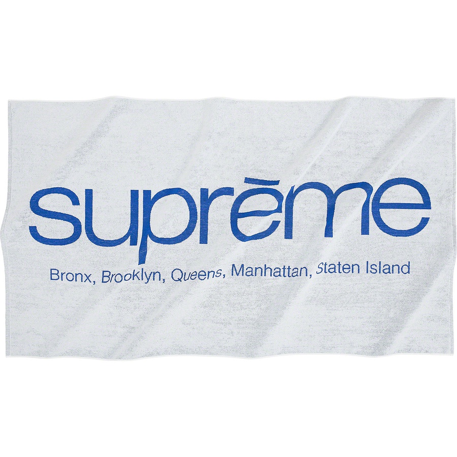 Details on Five Boroughs Towel White from spring summer
                                                    2021 (Price is $68)