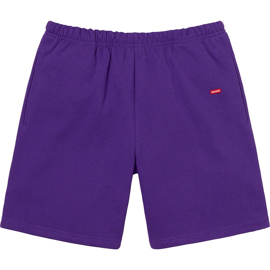 Details on Small Box Sweatshort Purple from spring summer
                                                    2021 (Price is $118)