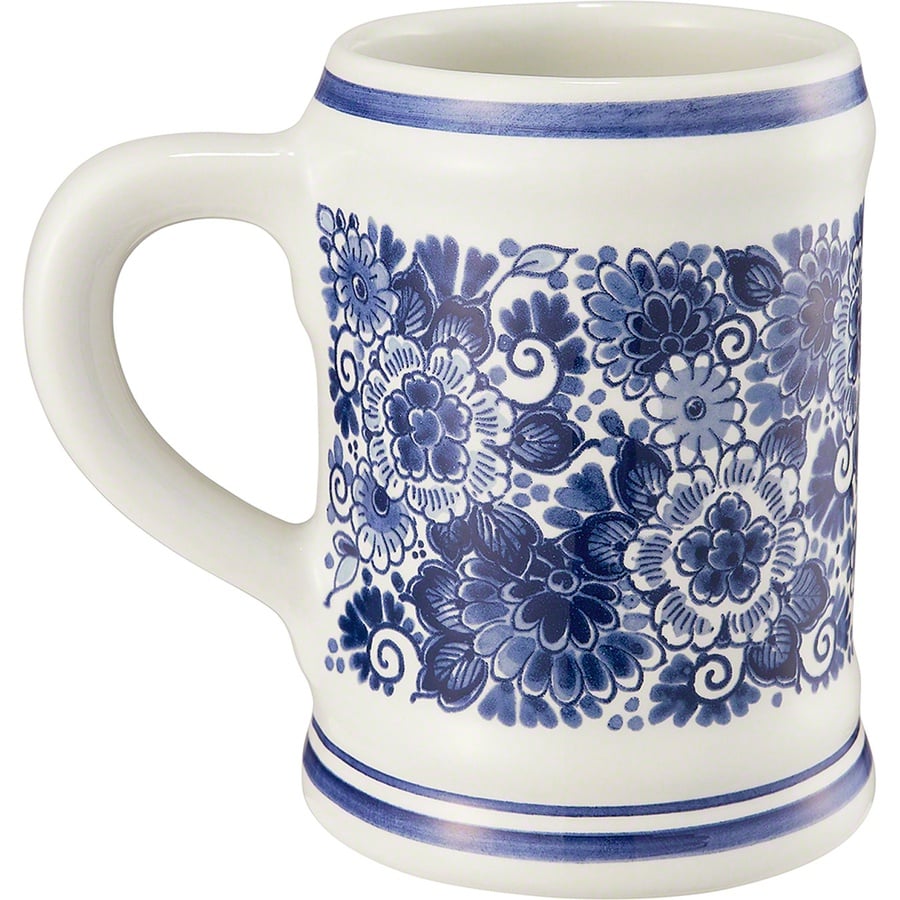 Details on Supreme Royal Delft 190 Bowery Beer Mug Blue from spring summer
                                                    2021 (Price is $58)