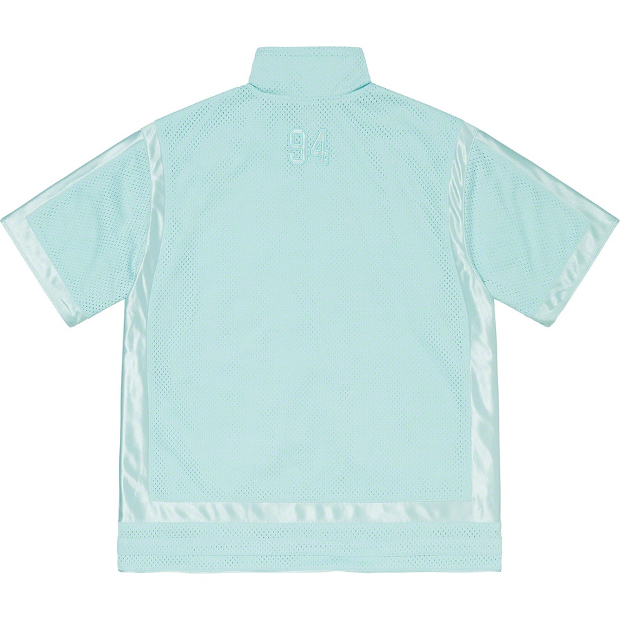 Details on Mesh Warm Up Top Ice from spring summer
                                                    2021 (Price is $128)