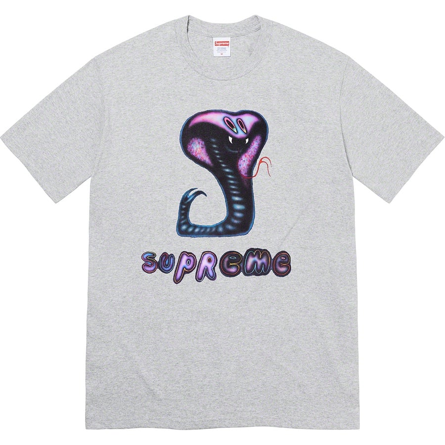 Details on Snake Tee Heather Grey from spring summer
                                                    2021 (Price is $38)