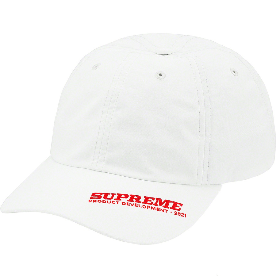 Details on Visor Logo 6-Panel White from spring summer
                                                    2021 (Price is $48)