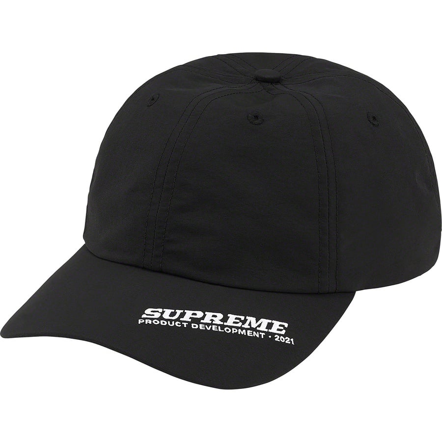 Details on Visor Logo 6-Panel Black from spring summer
                                                    2021 (Price is $48)