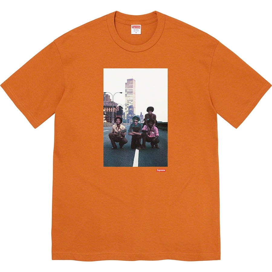 Details on Augustus Pablo Tee Burnt Orange from spring summer
                                                    2021 (Price is $44)