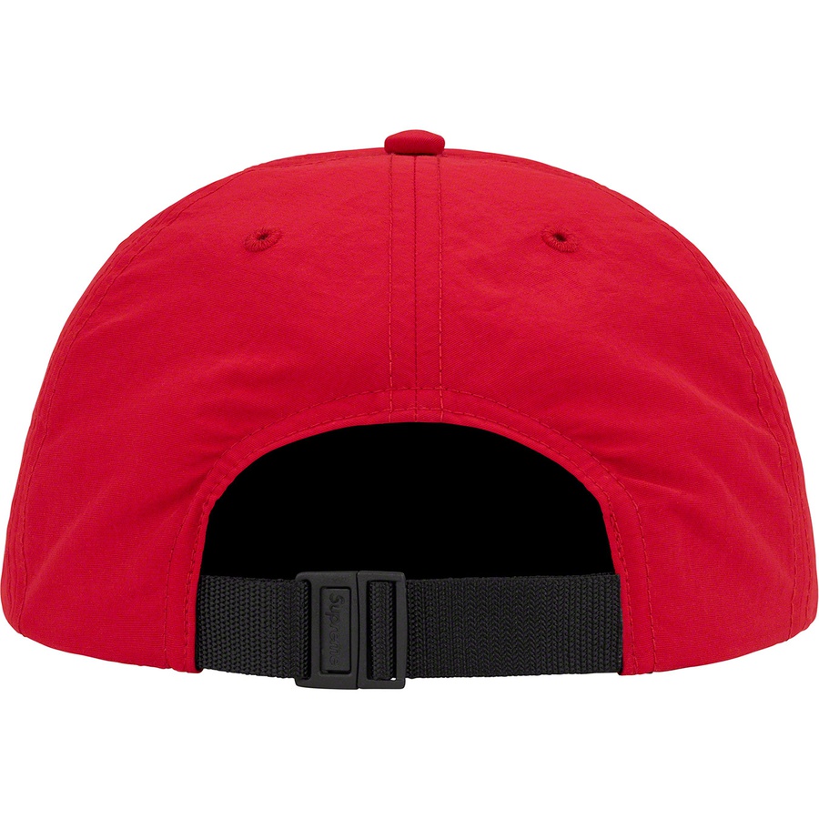 Details on Visor Logo 6-Panel Red from spring summer 2021 (Price is $48)