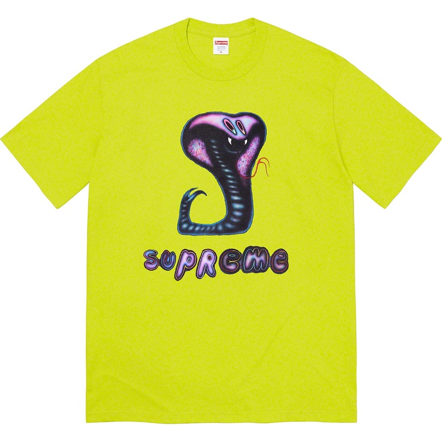 Details on Snake Tee Bright Green from spring summer
                                                    2021 (Price is $38)