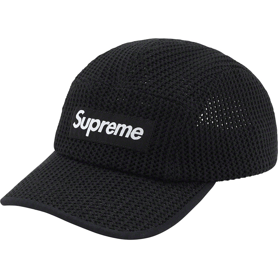 Details on String Camp Cap Black from spring summer 2021 (Price is $48)