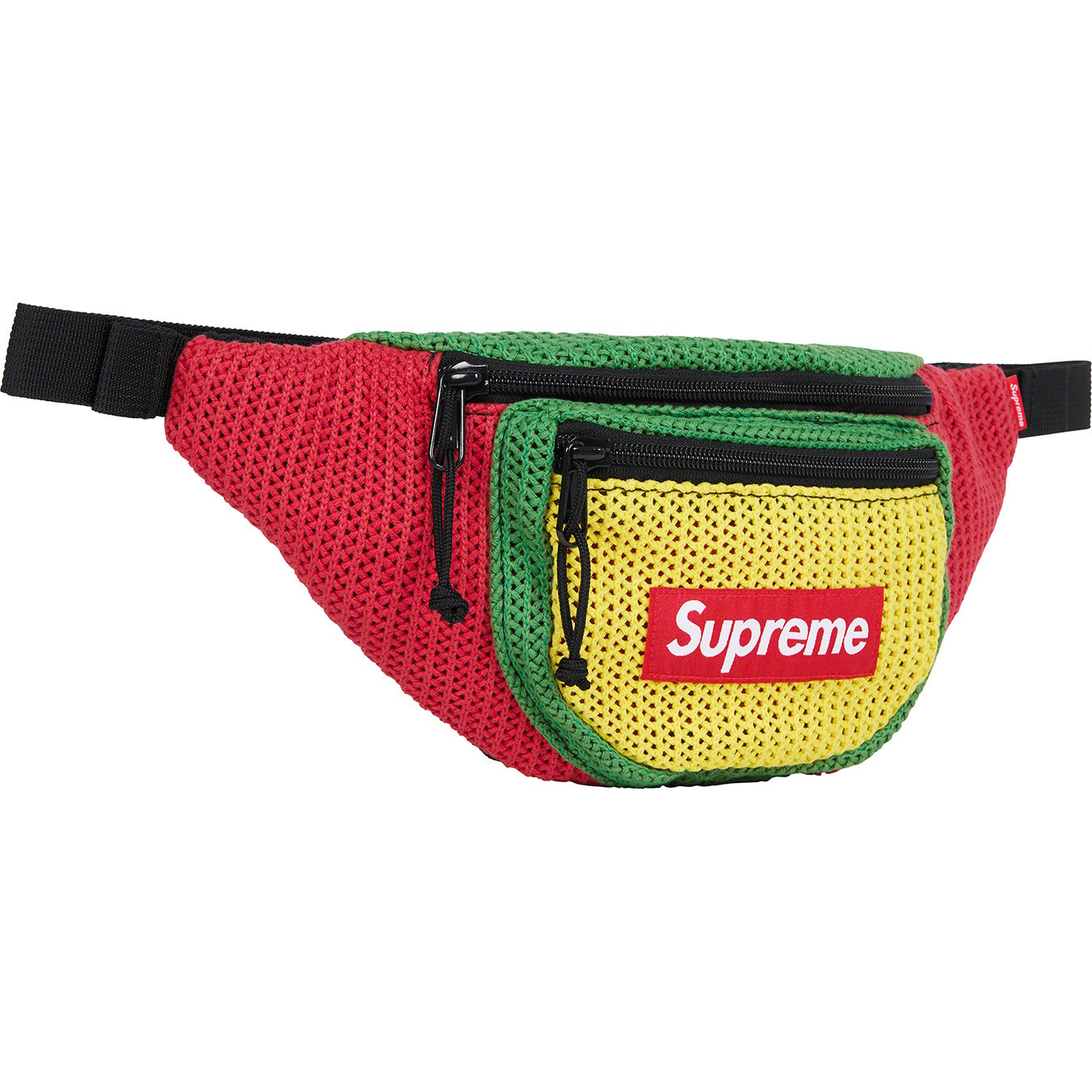 Supreme String Waist Bag - Black