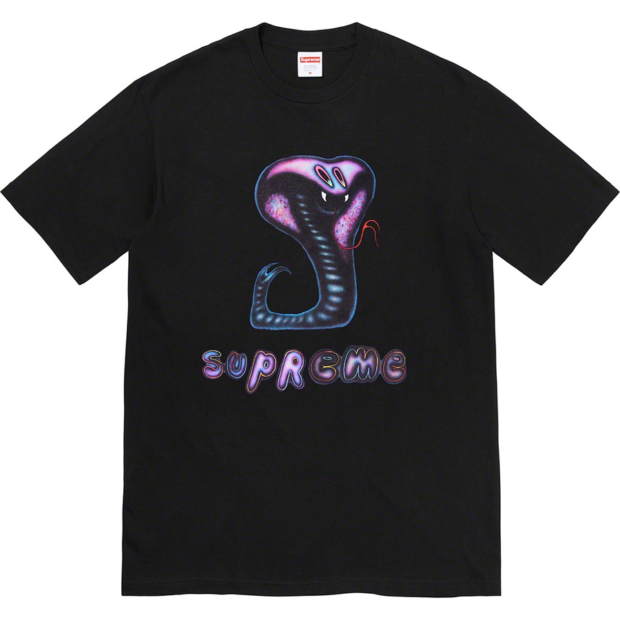 Details on Snake Tee Black from spring summer 2021 (Price is $38)