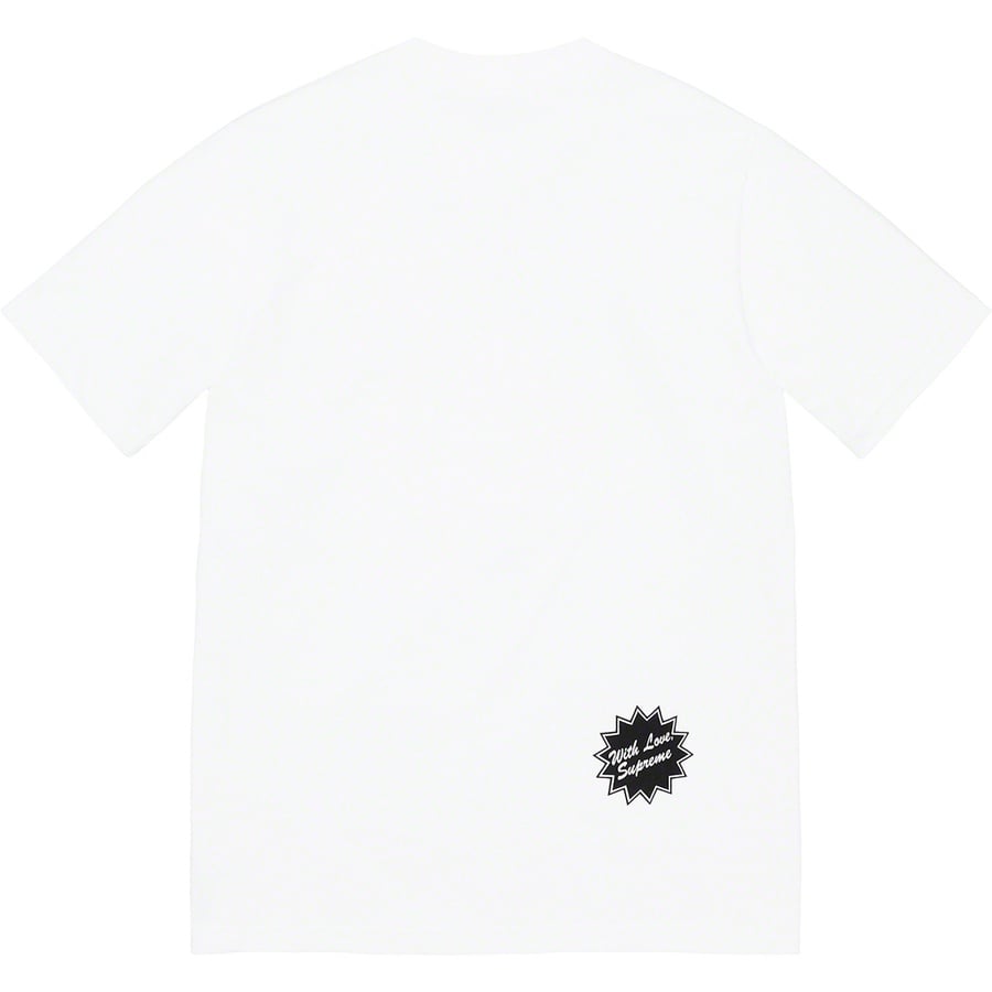 Details on Jamie Reid Supreme Anarchy Tee White from spring summer
                                                    2021 (Price is $44)