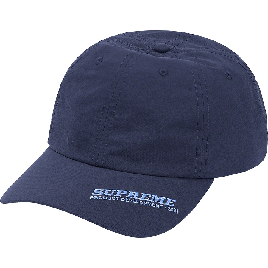 Details on Visor Logo 6-Panel Navy from spring summer
                                                    2021 (Price is $48)